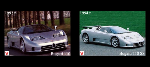 Photo Bugatti EB 110