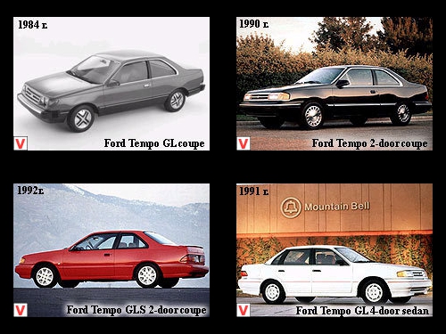 Ford Tempo Car Review History Of Creation Specifications